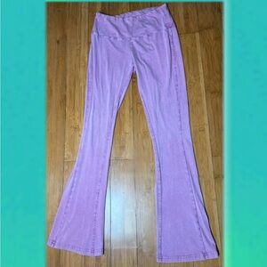 Urban Outfitters Purple - Pink  Flare Pants